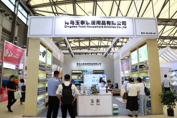 山東292家企業(yè)齊聚31屆華交會，青島家紡展團大放異彩