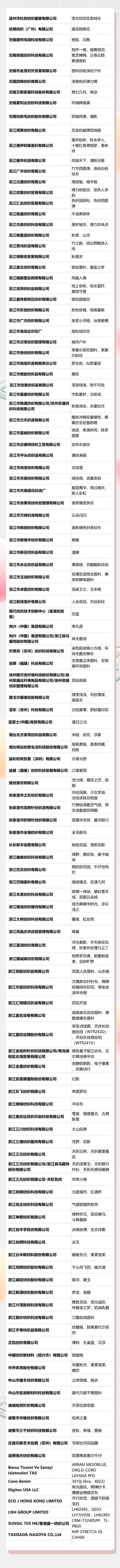 重磅揭曉！第50屆（2024/25秋冬）中國流行面料入圍評審獲獎名單公布！