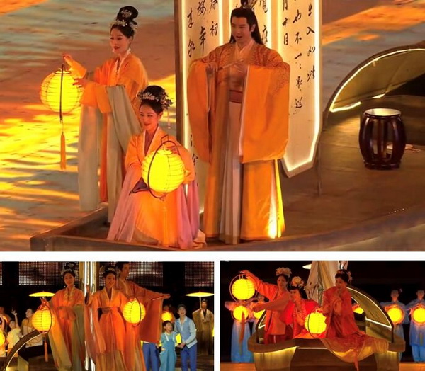 揭秘，亞運會開幕式服裝出處在這，楚艷水墨入詩畫
