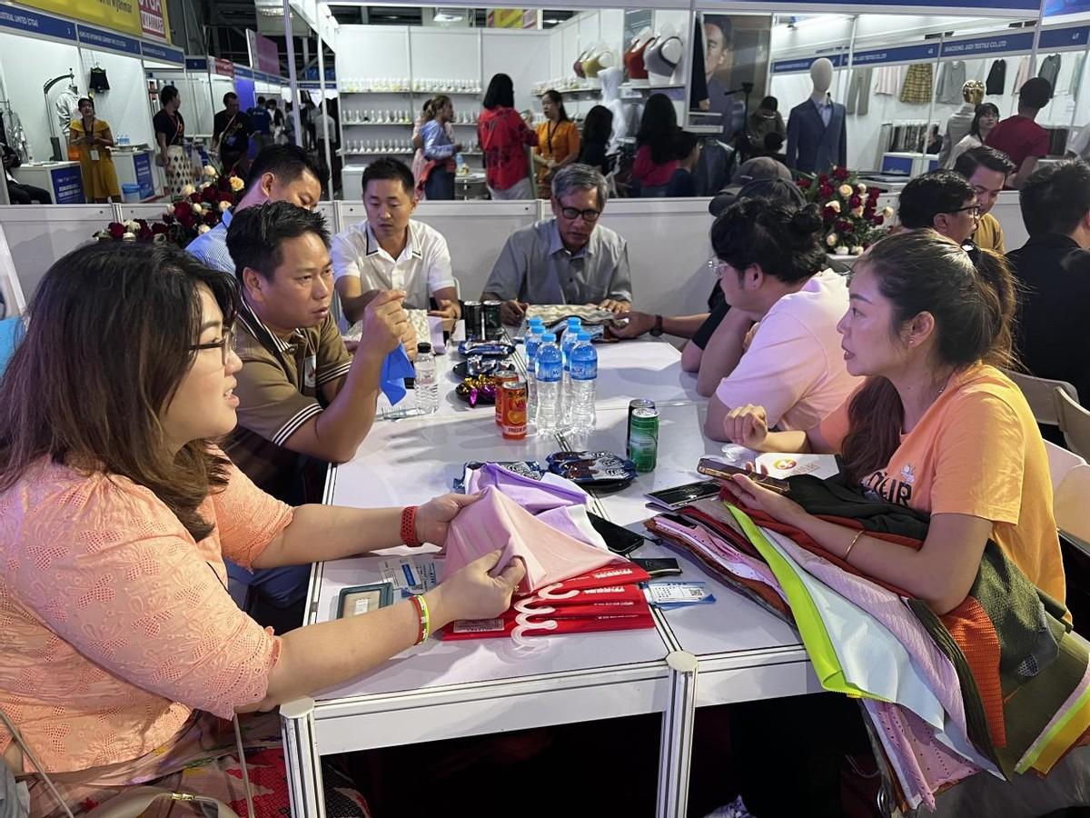 共創(chuàng)中緬紡織新時代，2023年浙江國際貿易（緬甸）展覽會圓滿收官