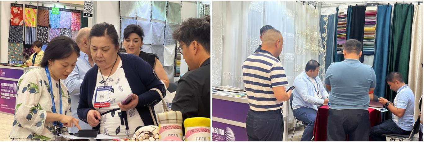 46家企業(yè)組團參展！柯橋首個中亞紡織展在烏茲別克斯坦舉行