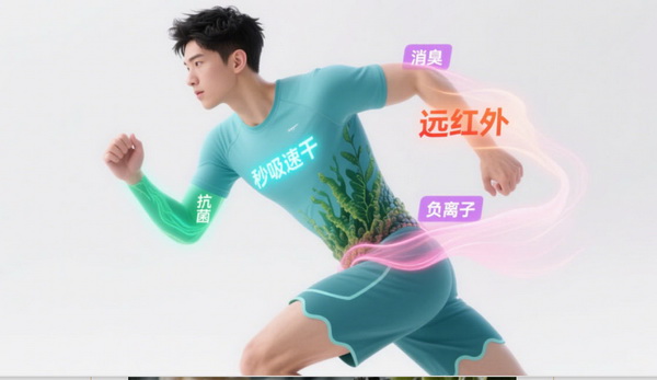  兩種纖維四大系列產(chǎn)品，海纖生物出圈intertextile秋冬展