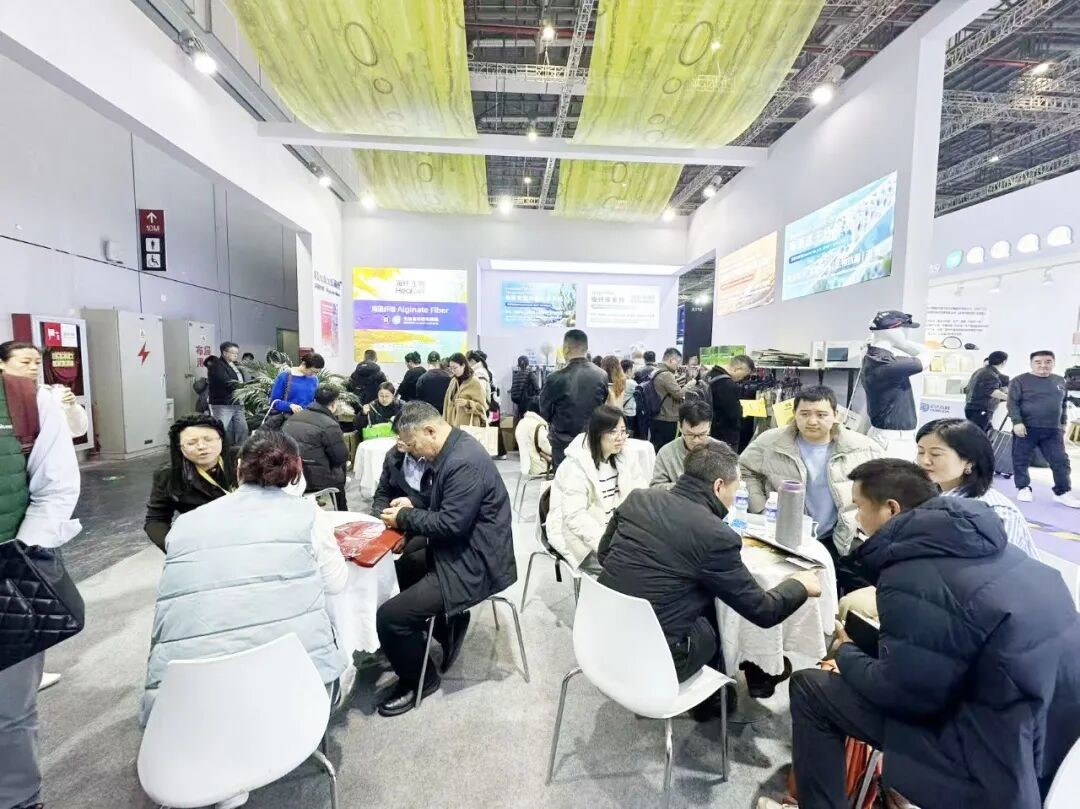 2026intertextile春夏面輔料展圓滿收官，Healcell海纖&reg;生物彰顯海洋纖維硬核實(shí)力